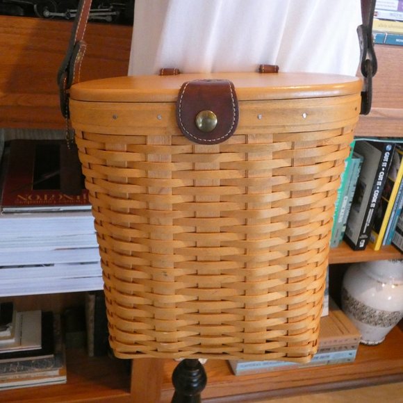 Longaberger Bags Genuine Vintage Longaberger Basket Purse Large